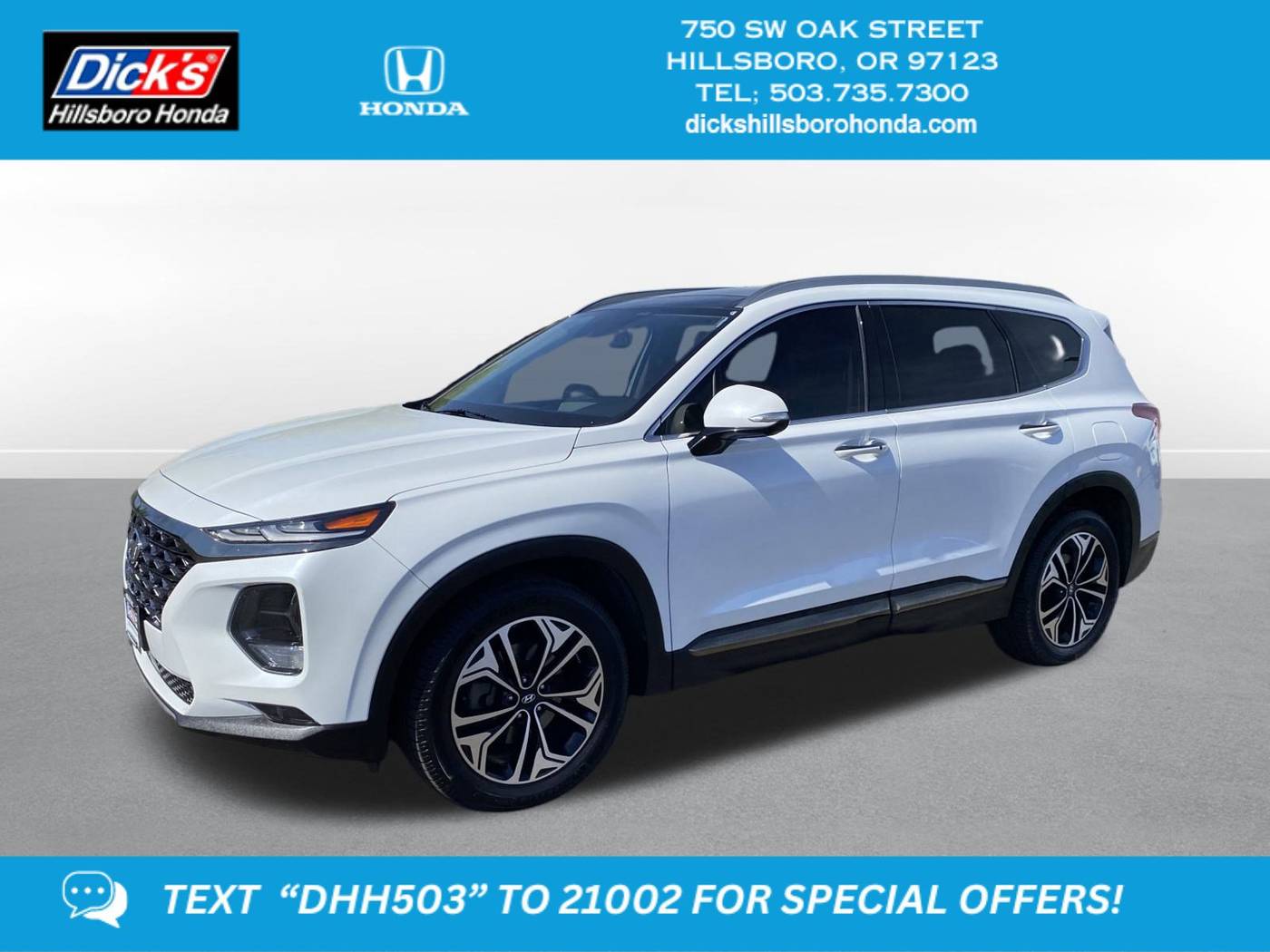 2020 Hyundai Santa Fe Limited — SUV — 46,660 mi — Hillsboro, OR