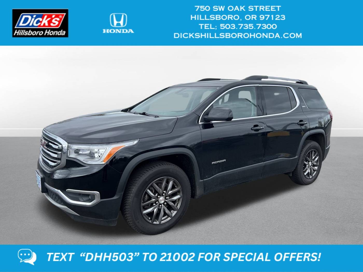 2017 GMC Acadia SLT — SUV — 138,389 mi — Hillsboro, OR