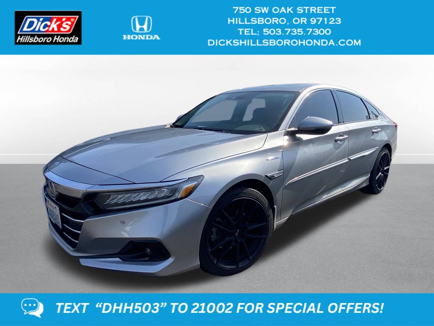 2021 Honda Accord Hybrid EX-L — Sedan — 39,499 mi — Hillsboro, OR