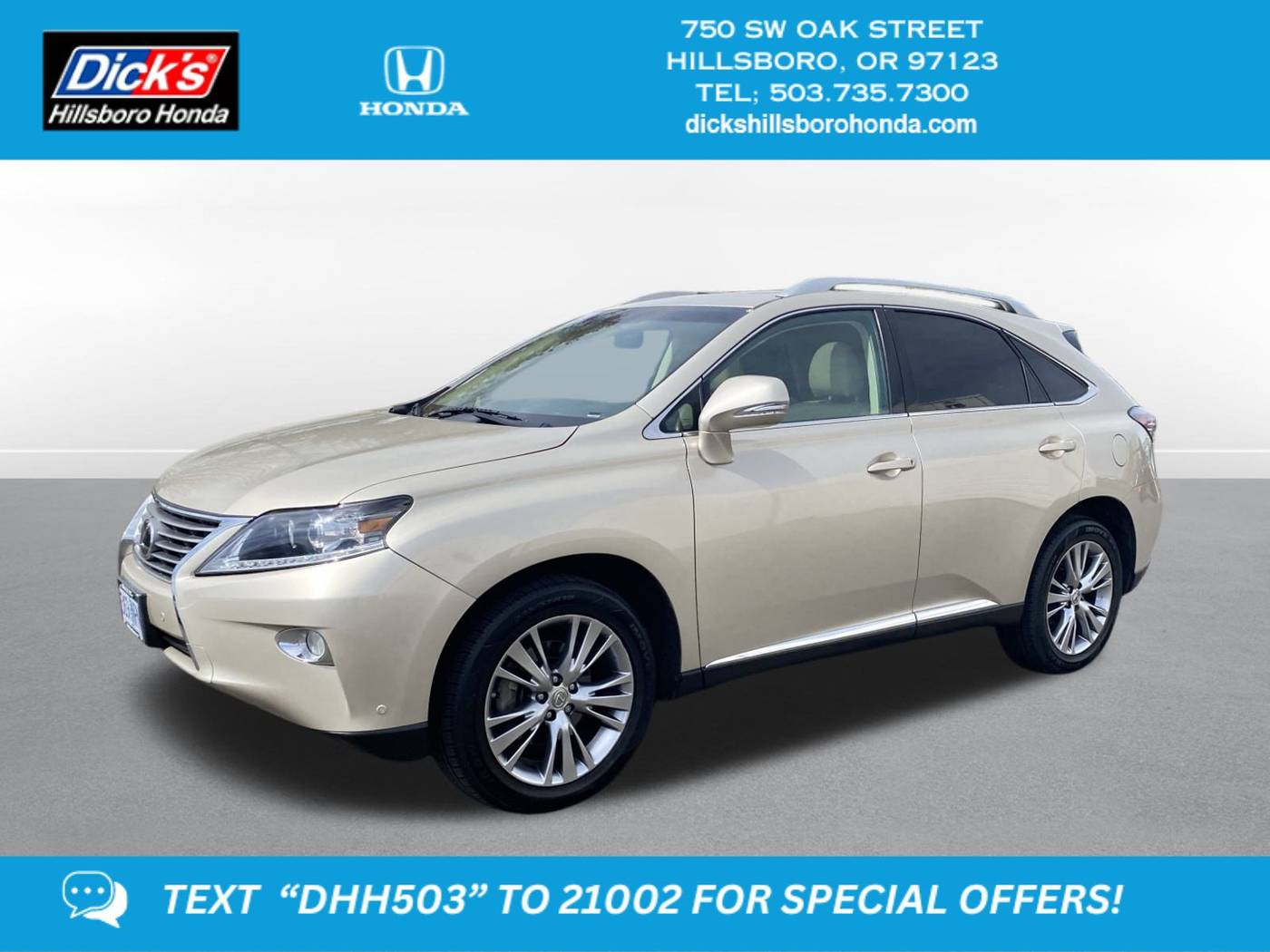 2014 Lexus RX RX 350 F Sport — SUV — 91,613 mi — Hillsboro, OR