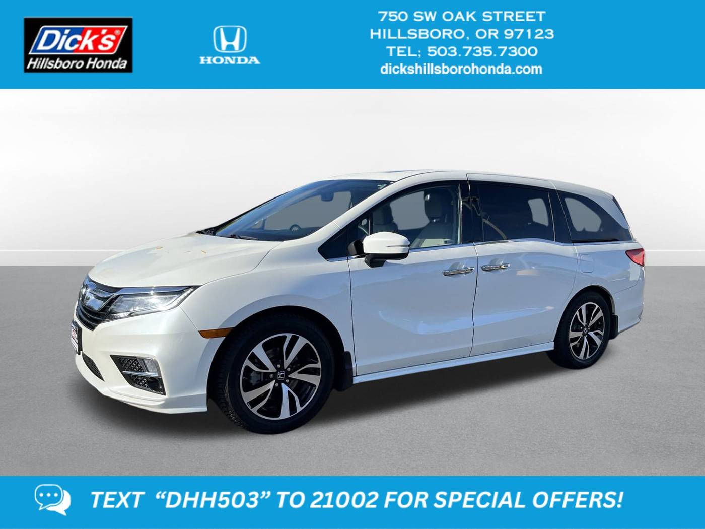 2019 Honda Odyssey Elite — Minivan — 104,608 mi — Hillsboro, OR