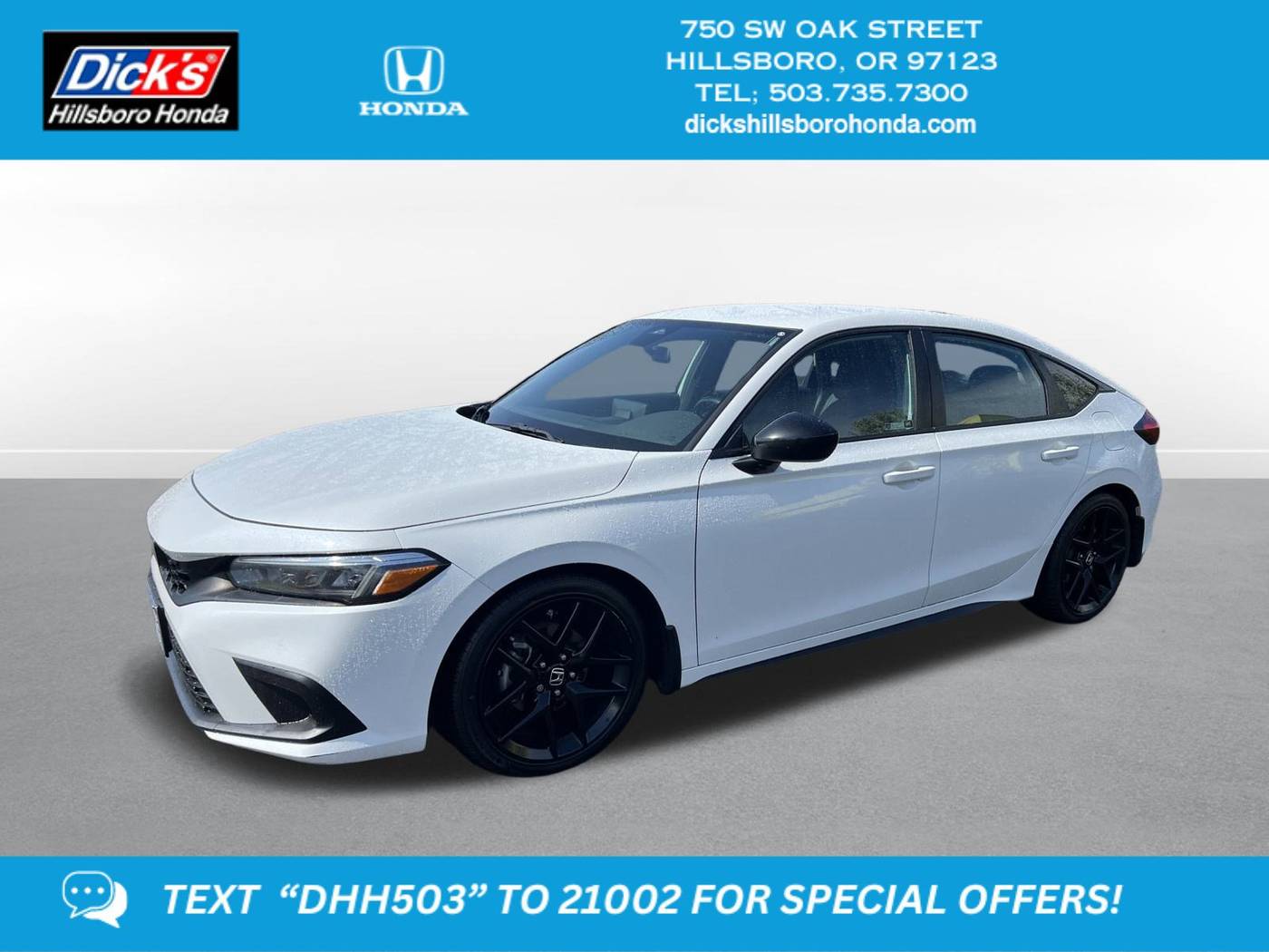 2022 Honda Civic Sport — Hatchback — 96,292 mi — Hillsboro, OR