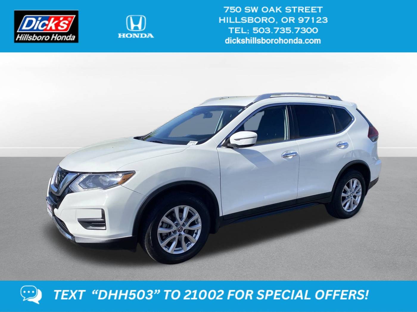 2019 Nissan Rogue S — SUV — 83,650 mi — Hillsboro, OR