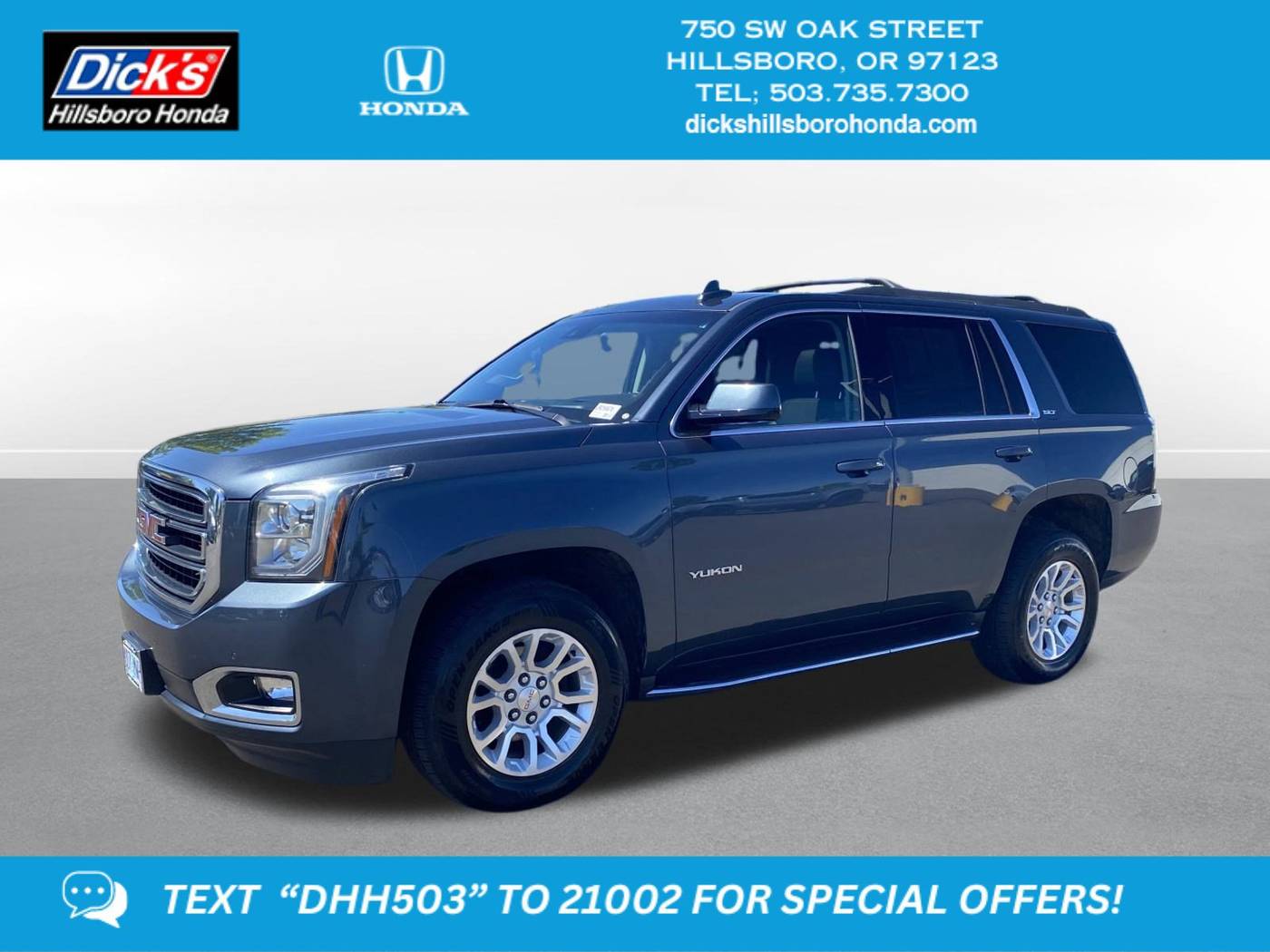 2020 GMC Yukon SLT — SUV — 61,456 mi — Hillsboro, OR