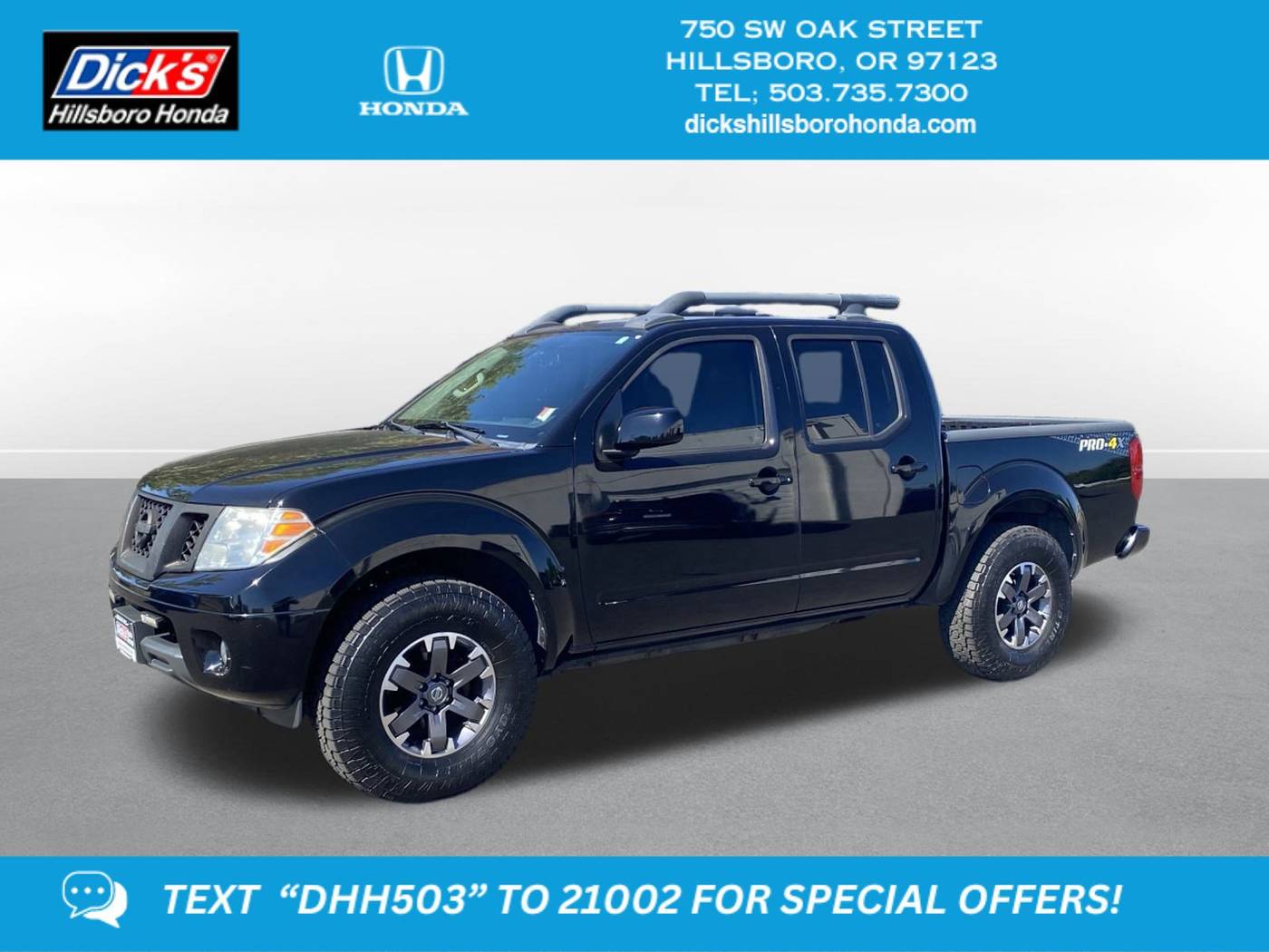 2015 Nissan Frontier PRO-4X — Pickup Truck — 69,945 mi — Hillsboro, OR