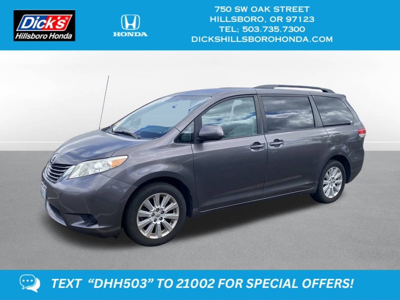 2012 Toyota Sienna LE — Minivan — 119,782 mi — Hillsboro, OR