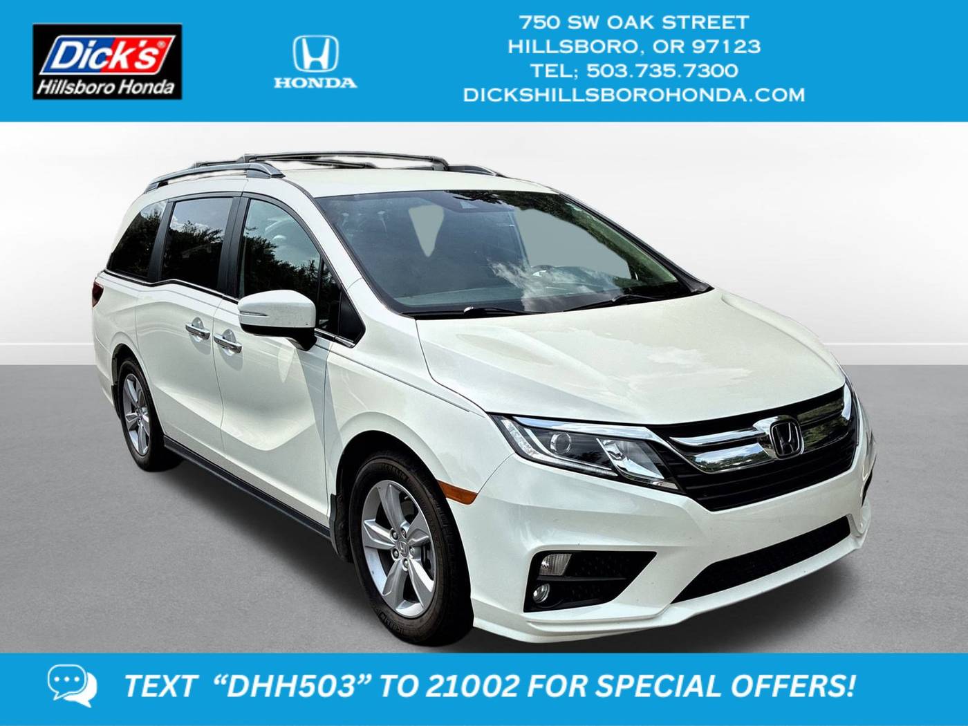 2019 Honda Odyssey EX — Minivan — 60,760 mi — Hillsboro, OR