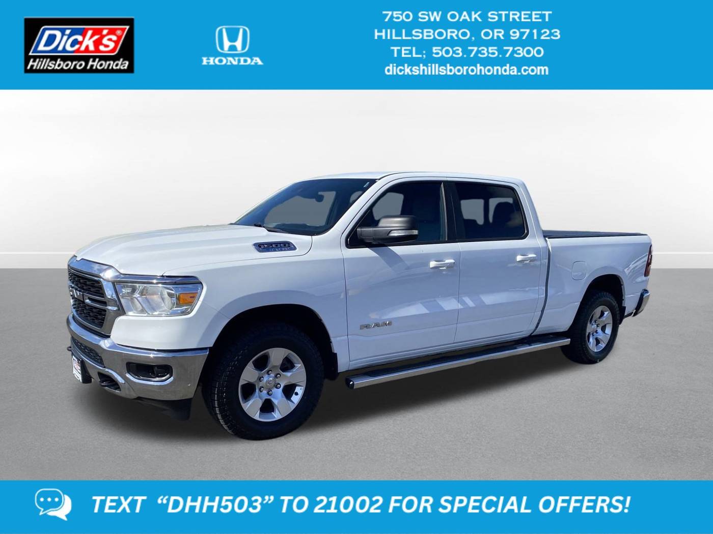 2022 Ram 1500 Big Horn — Pickup Truck — 51,830 mi — Hillsboro, OR