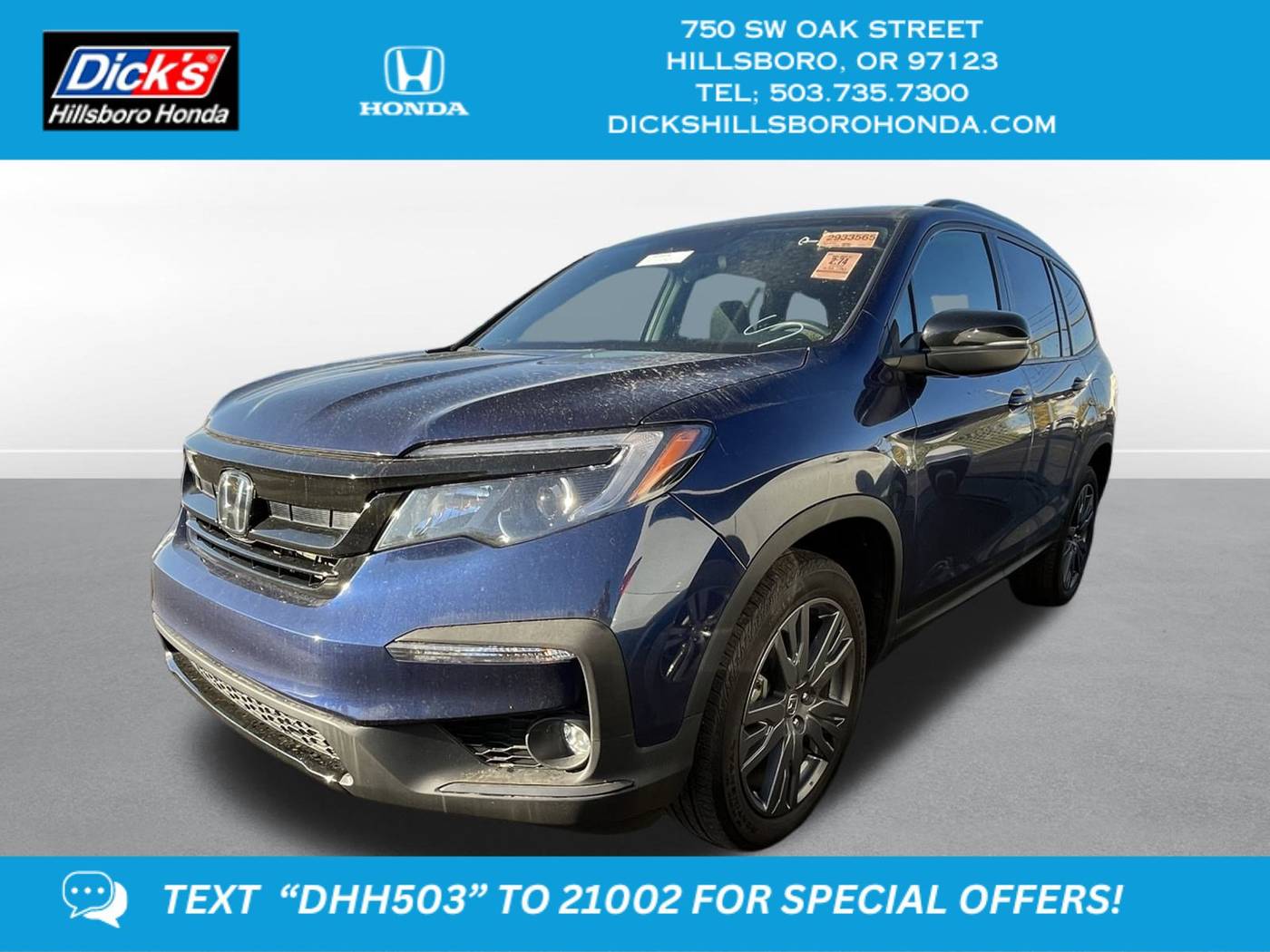 2022 Honda Pilot Sport — SUV — 38,290 mi — Hillsboro, OR