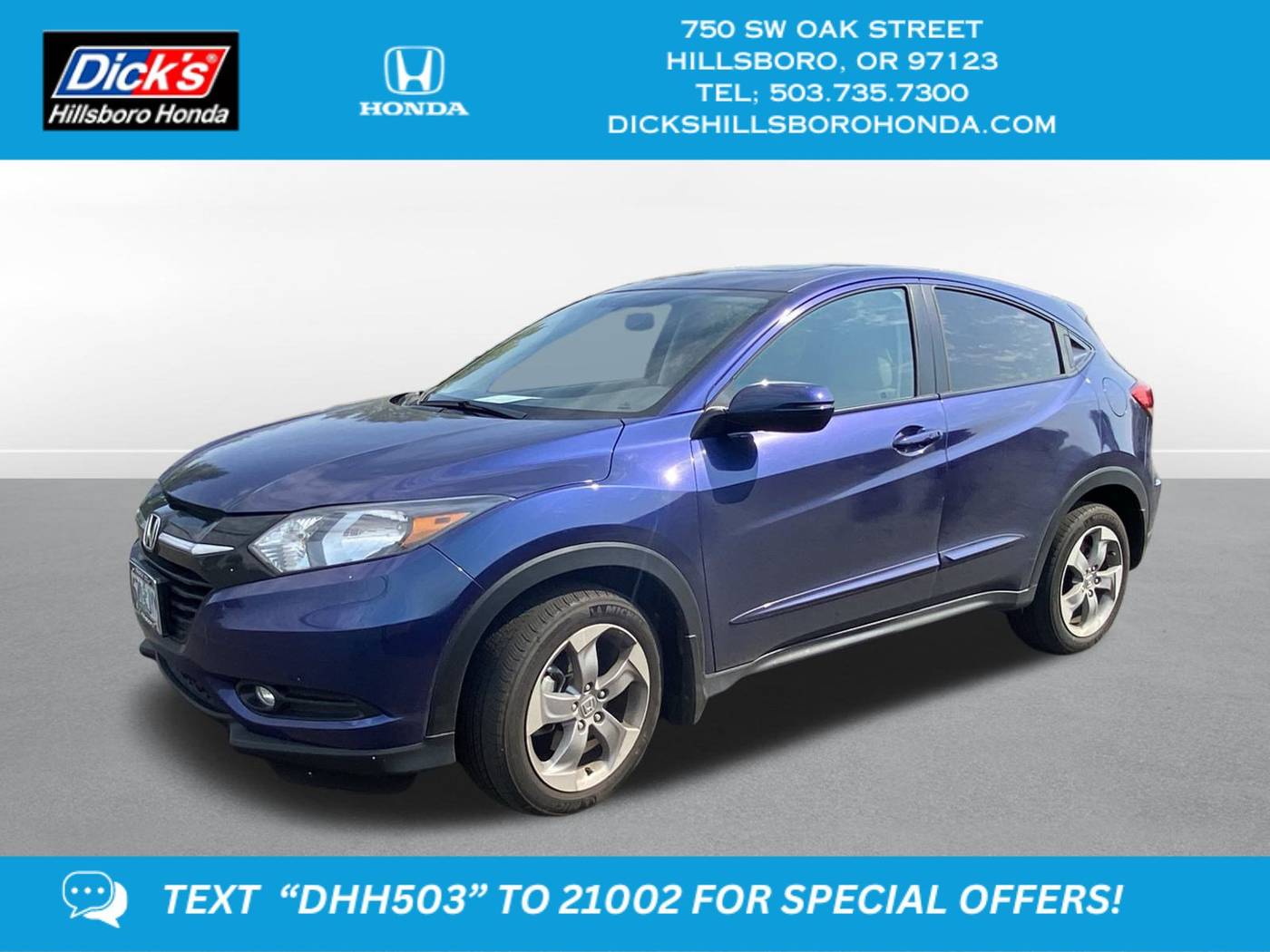 2017 Honda HR-V EX — SUV — 48,860 mi — Hillsboro, OR
