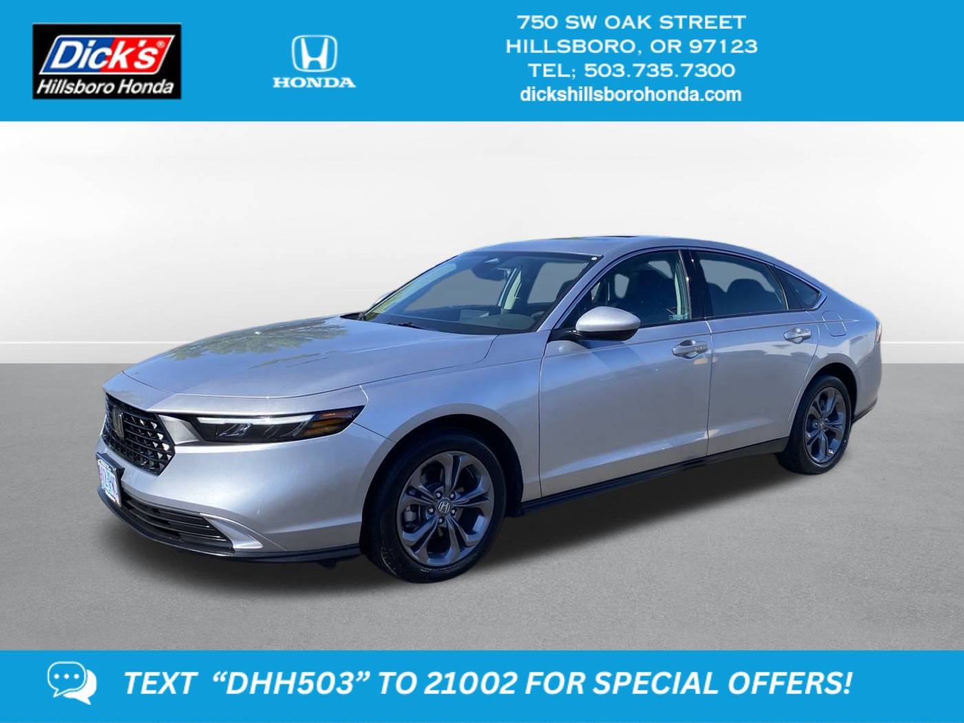2024 Honda Accord EX — Sedan — 9,866 mi — Hillsboro, OR
