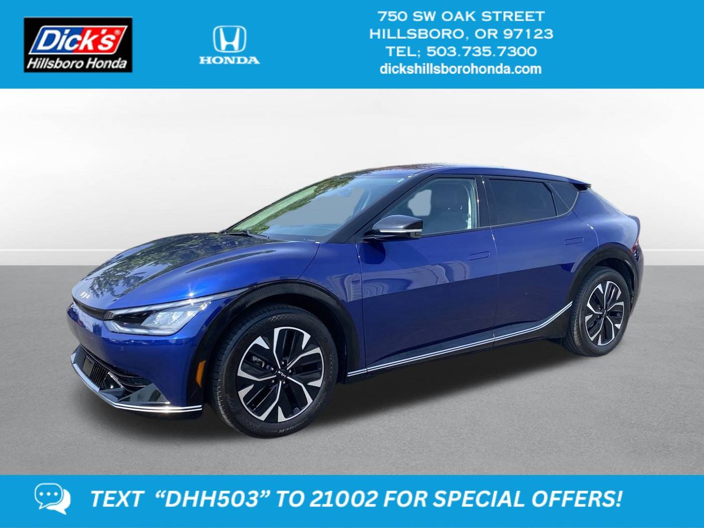 2024 Kia EV6 Wind — SUV — 15,427 mi — Hillsboro, OR
