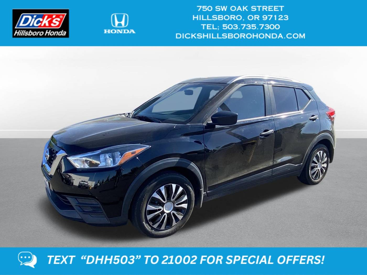 2019 Nissan Kicks S — SUV — 75,795 mi — Hillsboro, OR