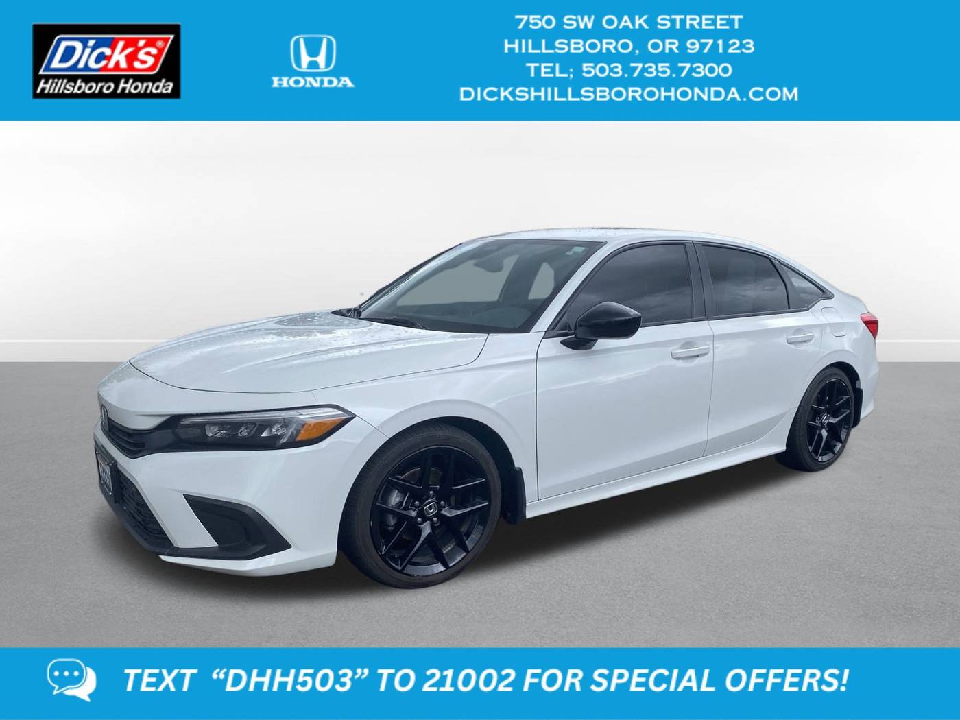 2022 Honda Civic Sport — Sedan — 36,290 mi — Hillsboro, OR