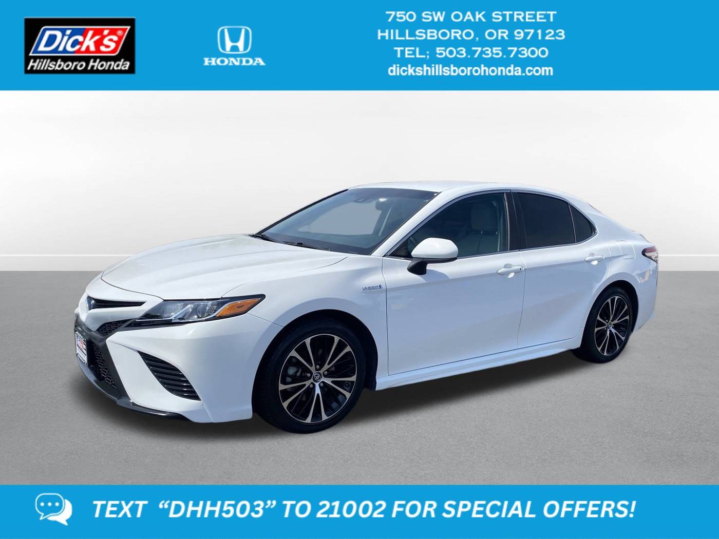 2018 Toyota Camry Hybrid SE — Sedan — 54,481 mi — Hillsboro, OR