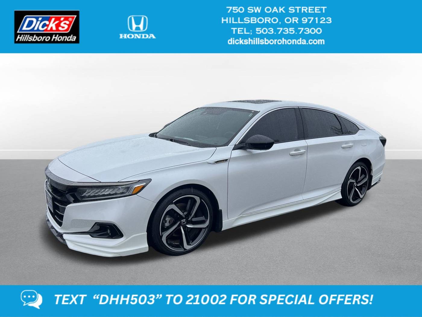 2022 Honda Accord Sport — Sedan — 12,817 mi — Hillsboro, OR