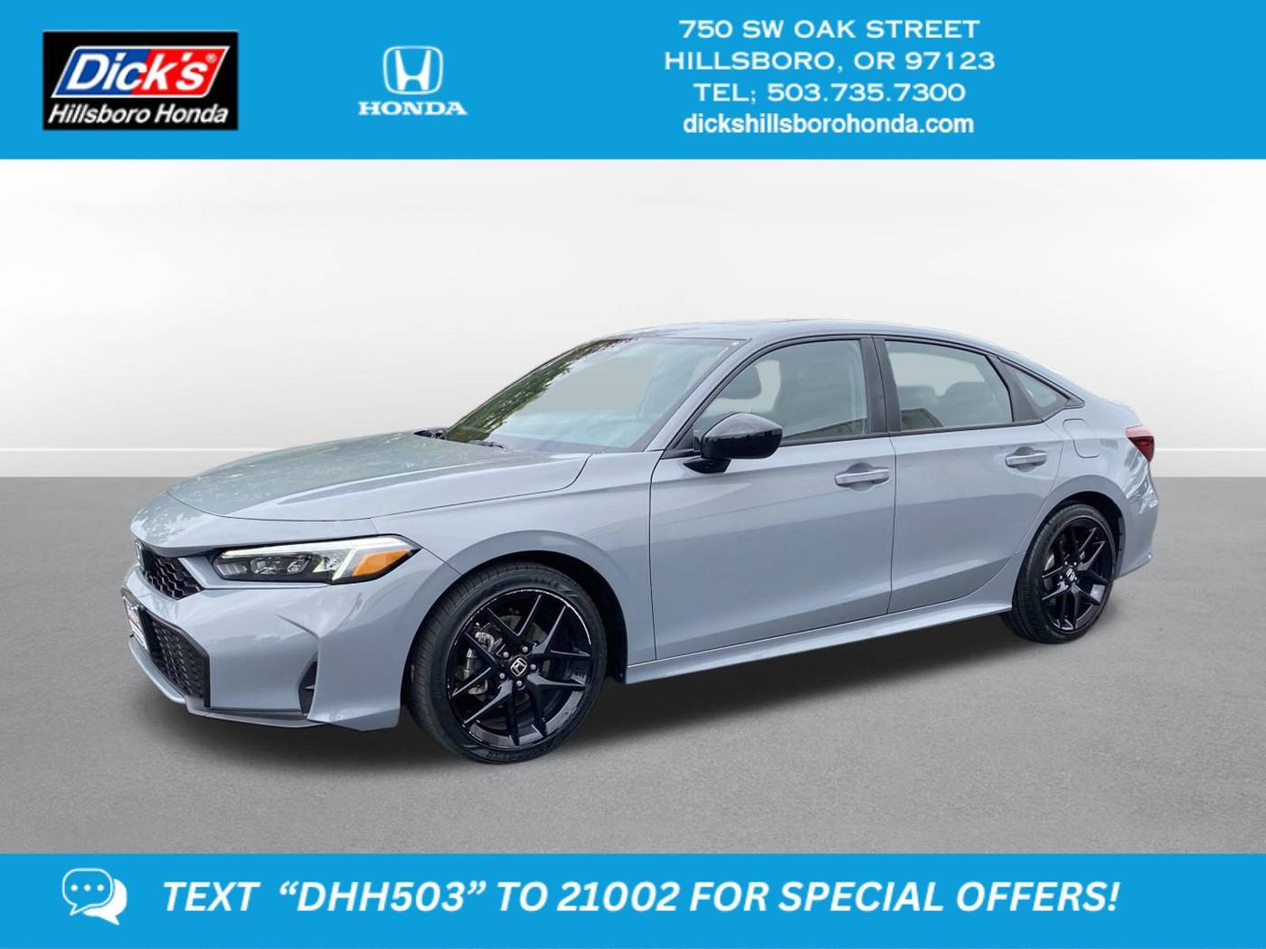 2025 Honda Civic Hybrid Sport — Sedan — 20,610 mi — Hillsboro, OR