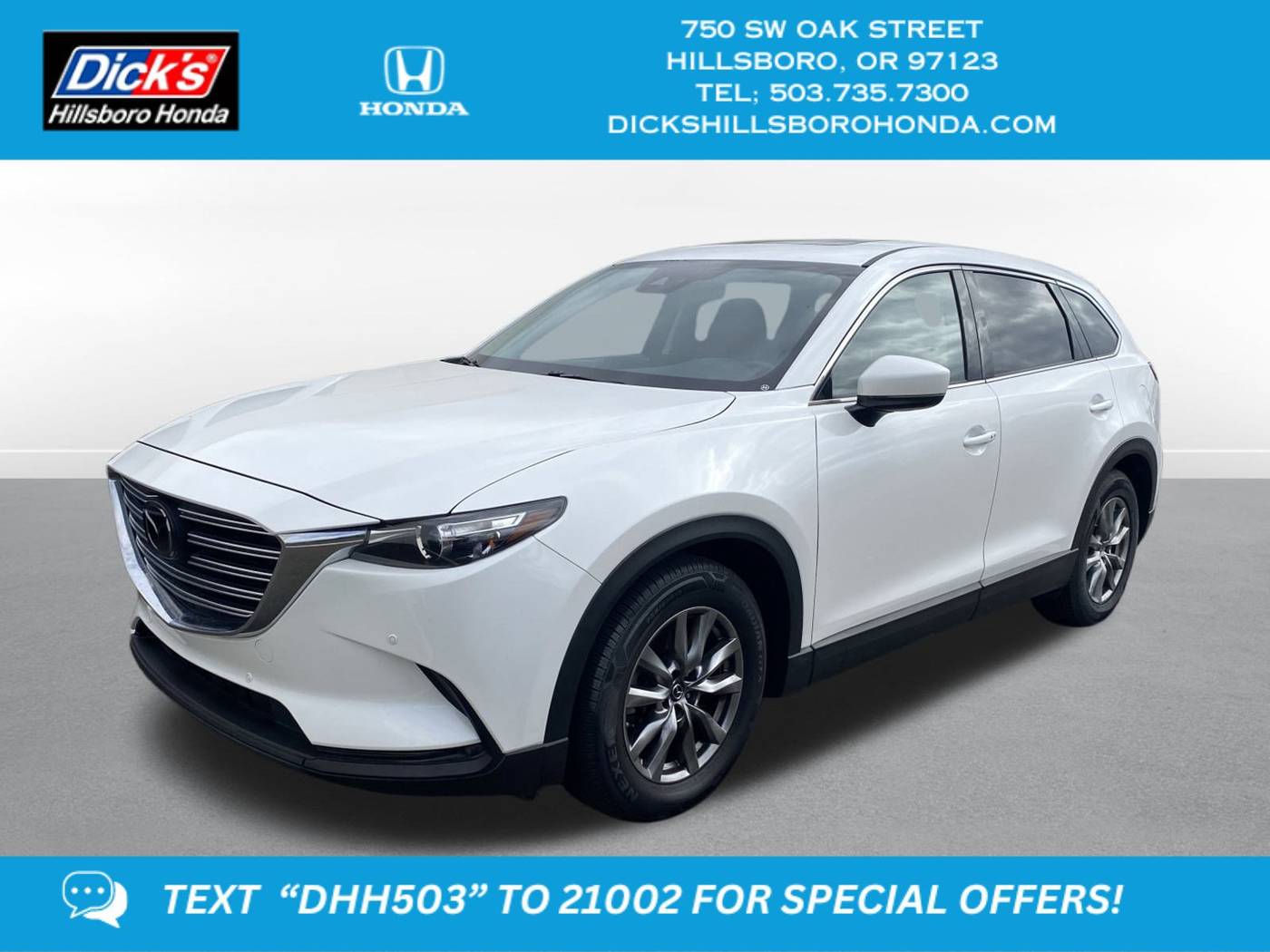2018 Mazda CX-9 Touring — SUV — 63,075 mi — Hillsboro, OR