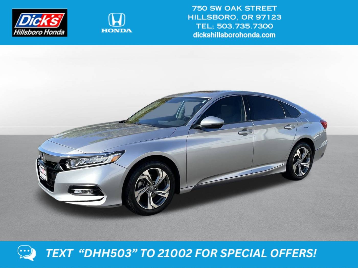 2018 Honda Accord EX-L — Sedan — 54,453 mi — Hillsboro, OR