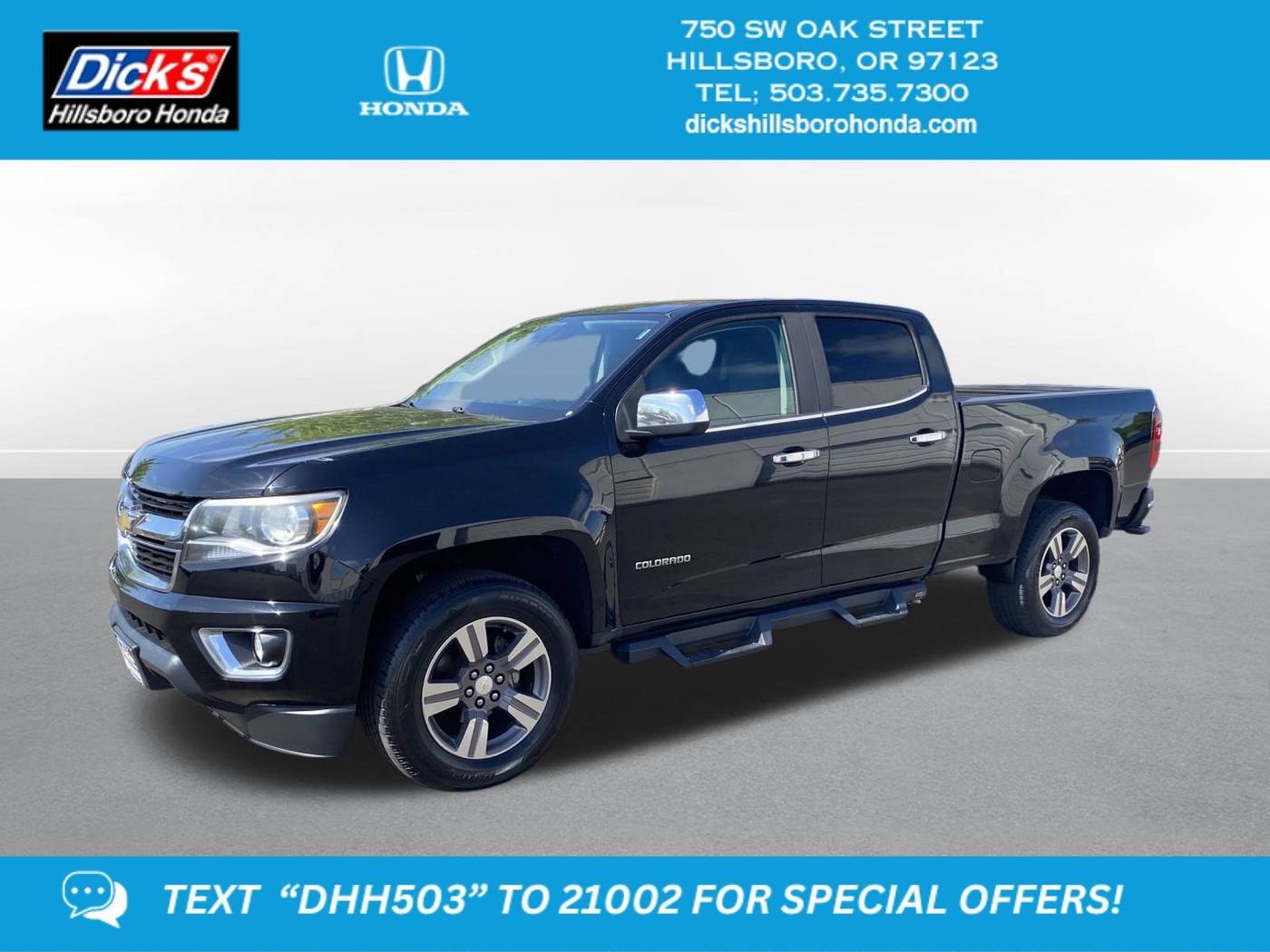 2017 Chevrolet Colorado LT — Pickup Truck — 93,132 mi — Hillsboro, OR