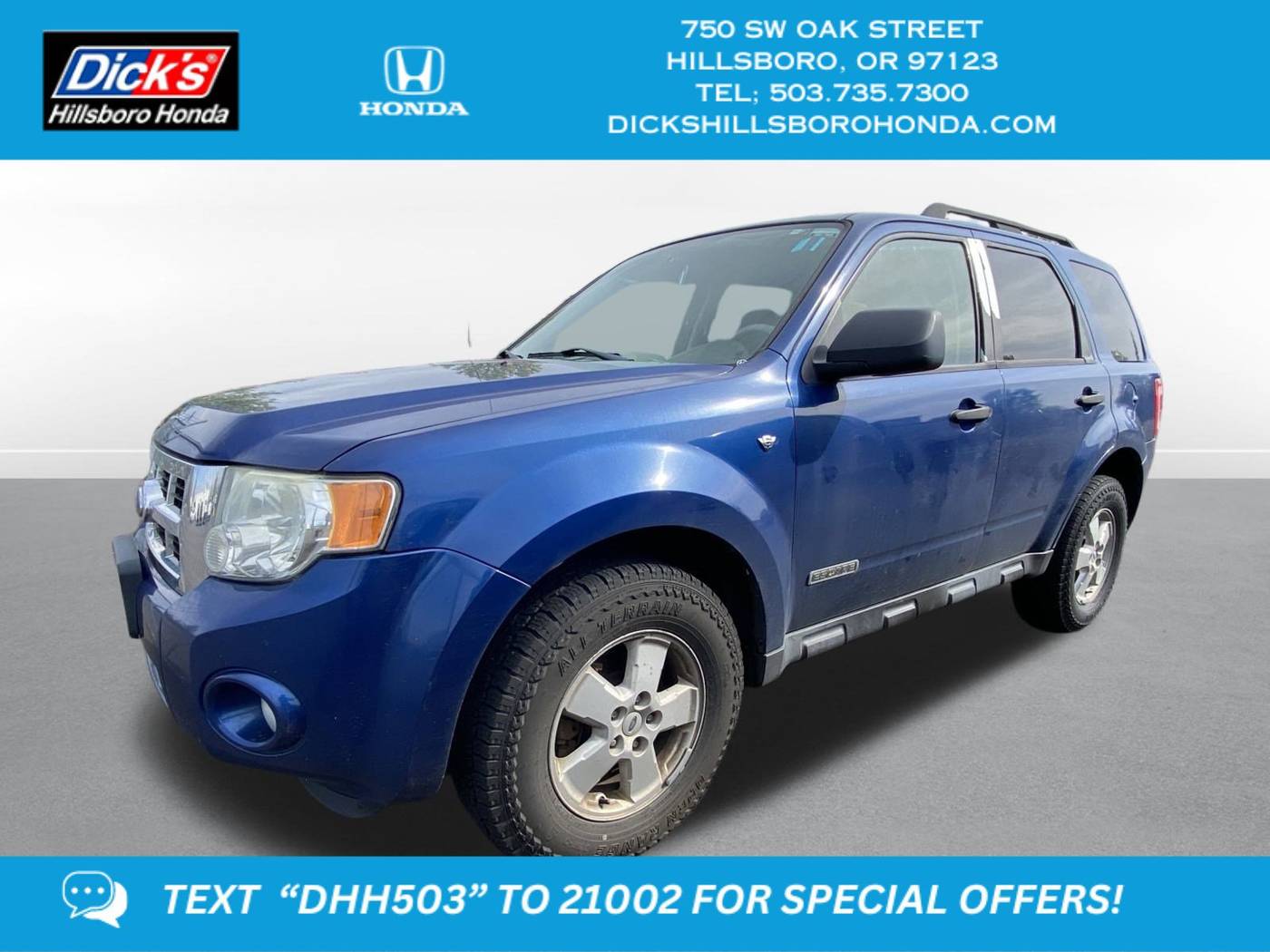 2008 Ford Escape XLT — SUV — 228,588 mi — Hillsboro, OR