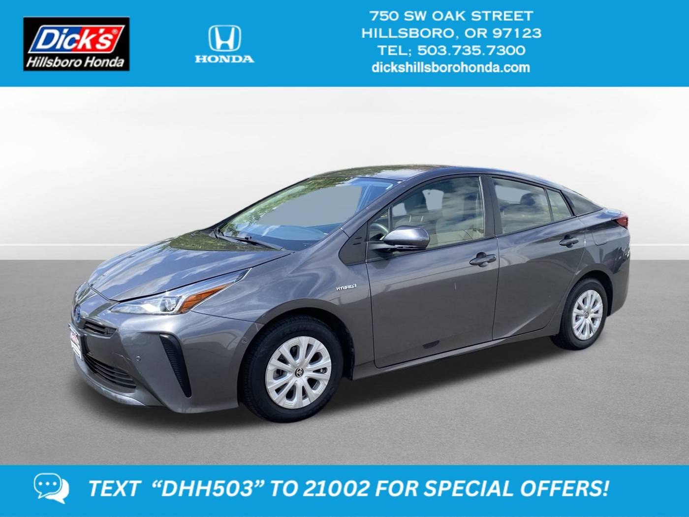 2022 Toyota Prius LE — Hatchback — 58,941 mi — Hillsboro, OR