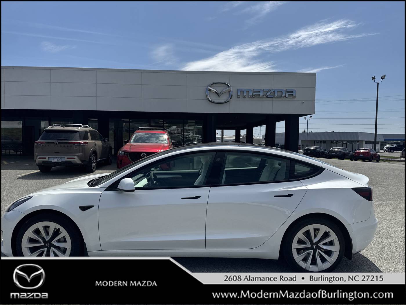 2021 Tesla Model 3 Long Range — Sedan — 27,211 mi — Burlington, NC