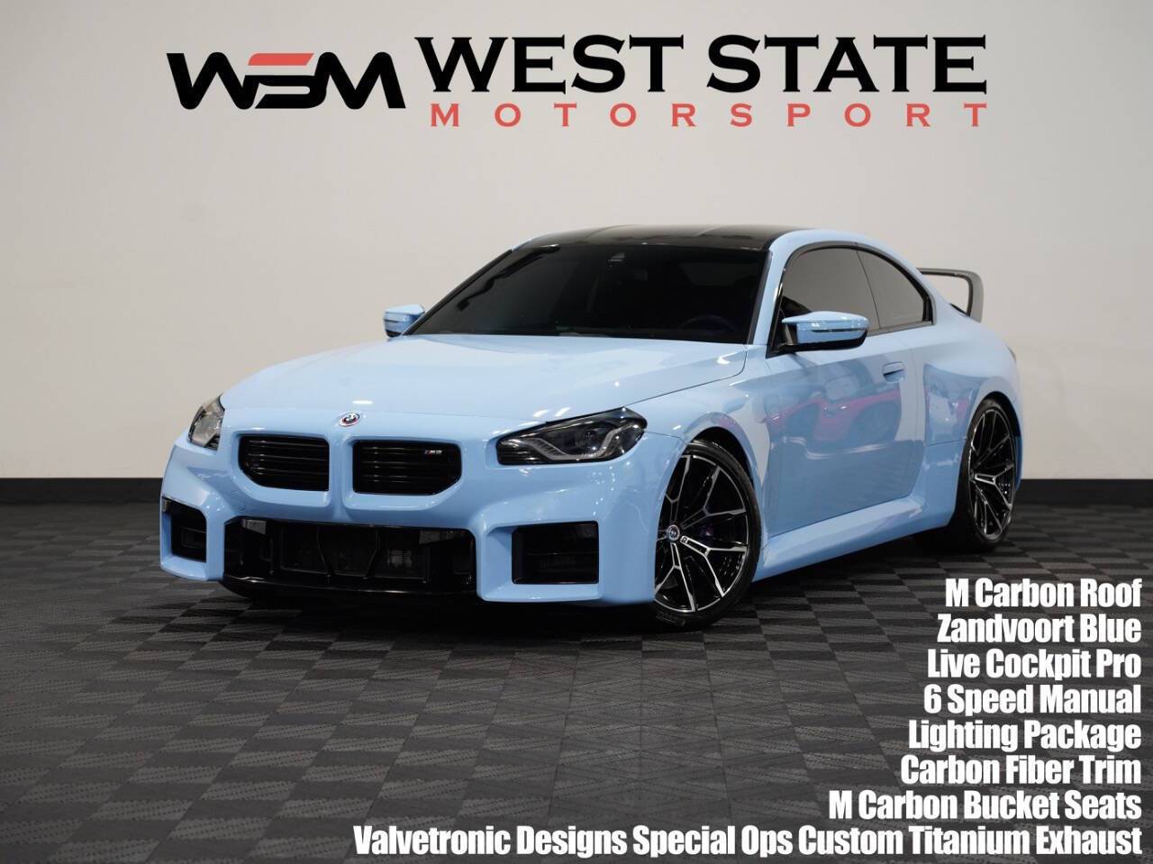 2023 BMW M2 Standard — Coupe — 9,750 mi — Federal Way, WA