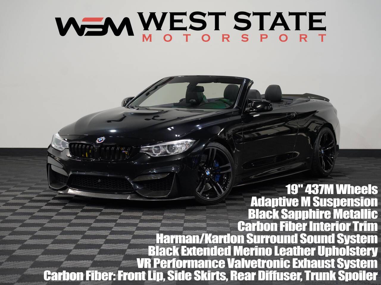 2015 BMW M4 Standard — Convertible — 84,127 mi — Federal Way, WA
