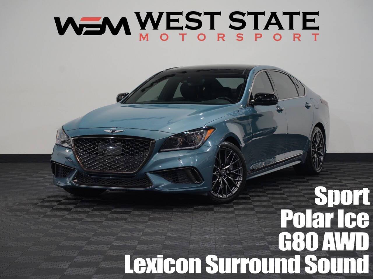 2018 Genesis G80 3.3T Sport — Sedan — 88,960 mi — Federal Way, WA
