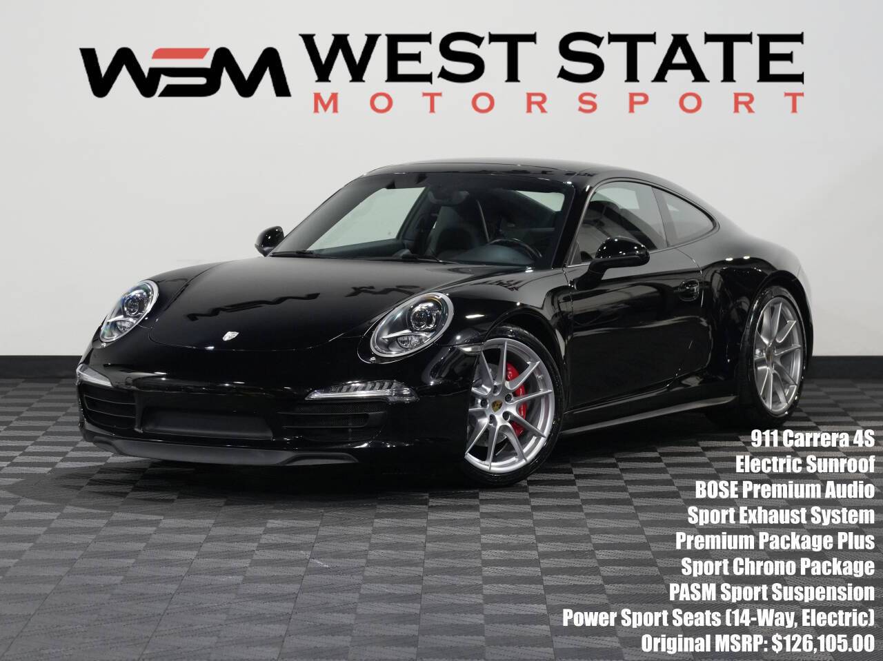 2013 Porsche 911 Carrera 4S — Coupe — 44,958 mi — Federal Way, WA