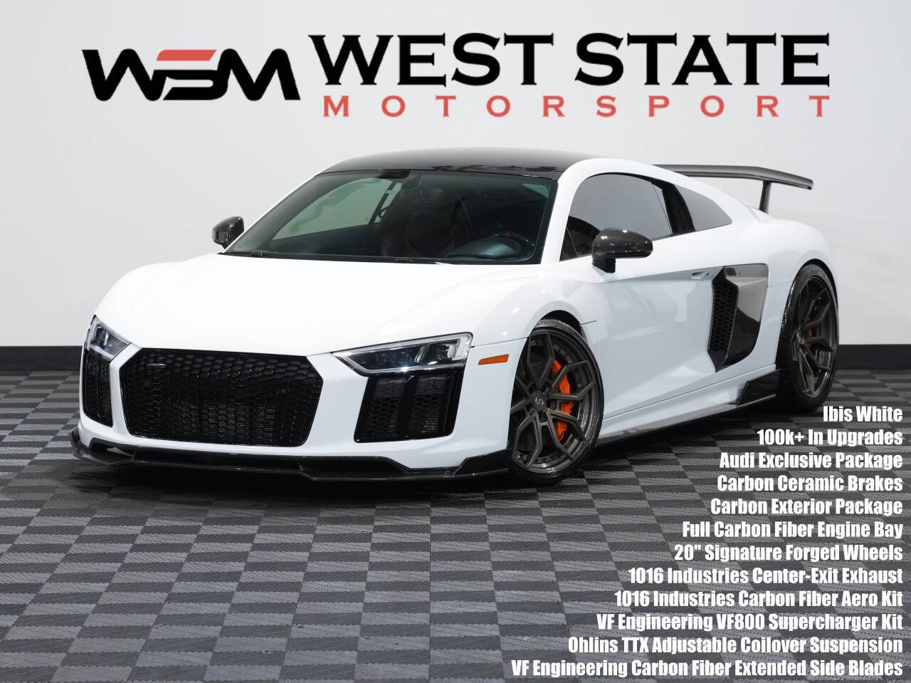 2017 Audi R8 V10 — Coupe — 36,353 mi — Federal Way, WA