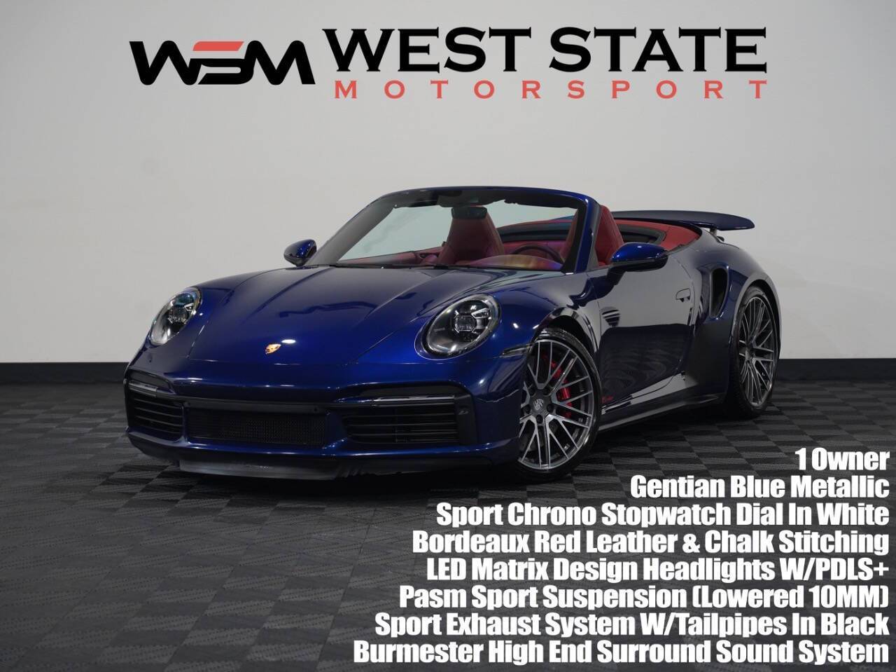 2021 Porsche 911 Turbo — Convertible — 32,844 mi — Federal Way, WA