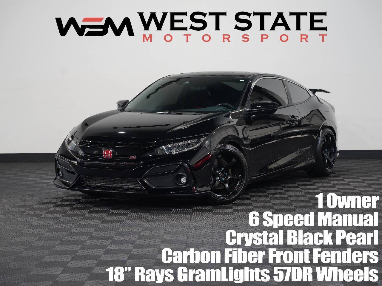 2020 Honda Civic Si — Coupe — 65,371 mi — Federal Way, WA