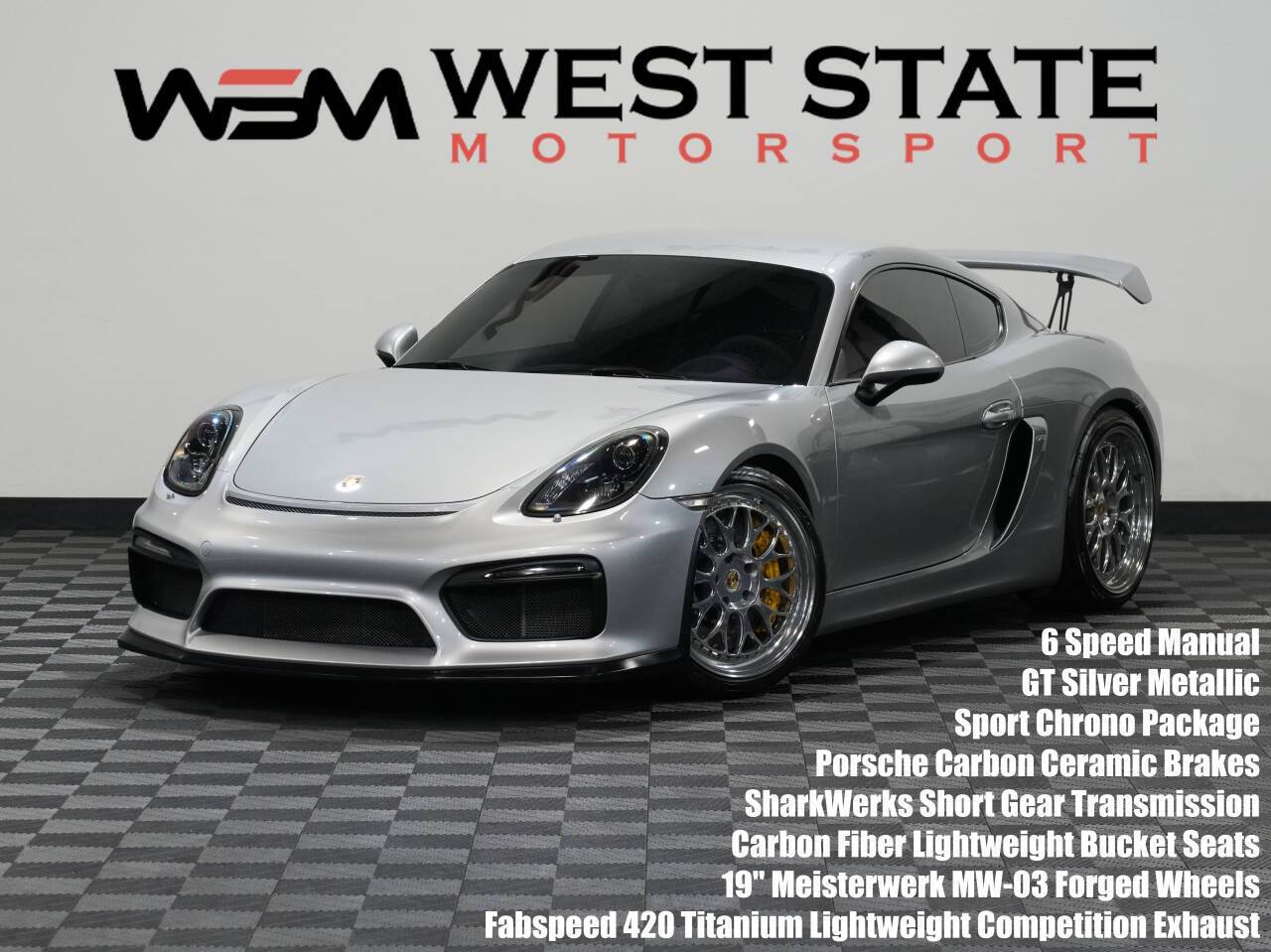 2016 Porsche Cayman GT4