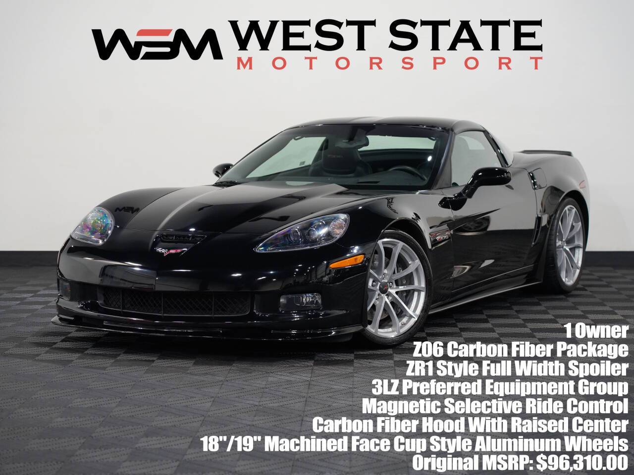 2013 Chevrolet Corvette Z06 3LZ — Coupe — 25,743 mi — Federal Way, WA
