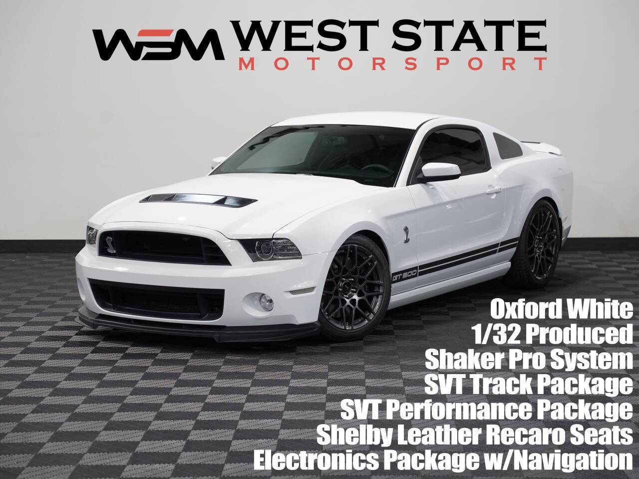 2014 Ford Mustang Shelby GT500 — Coupe — 31,789 mi — Federal Way, WA