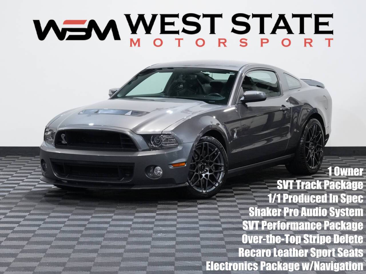 2013 Ford Mustang Shelby GT500 — Coupe — 64,441 mi — Federal Way, WA