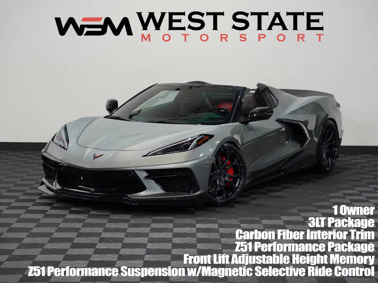 2022 Chevrolet Corvette 3LT — Convertible — 9,259 mi — Federal Way, WA
