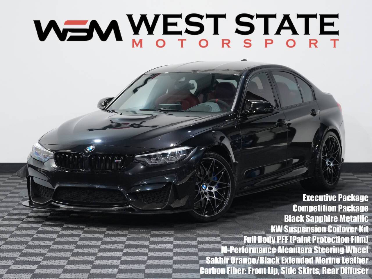 2018 BMW M3 CS — Sedan — 47,514 mi — Federal Way, WA