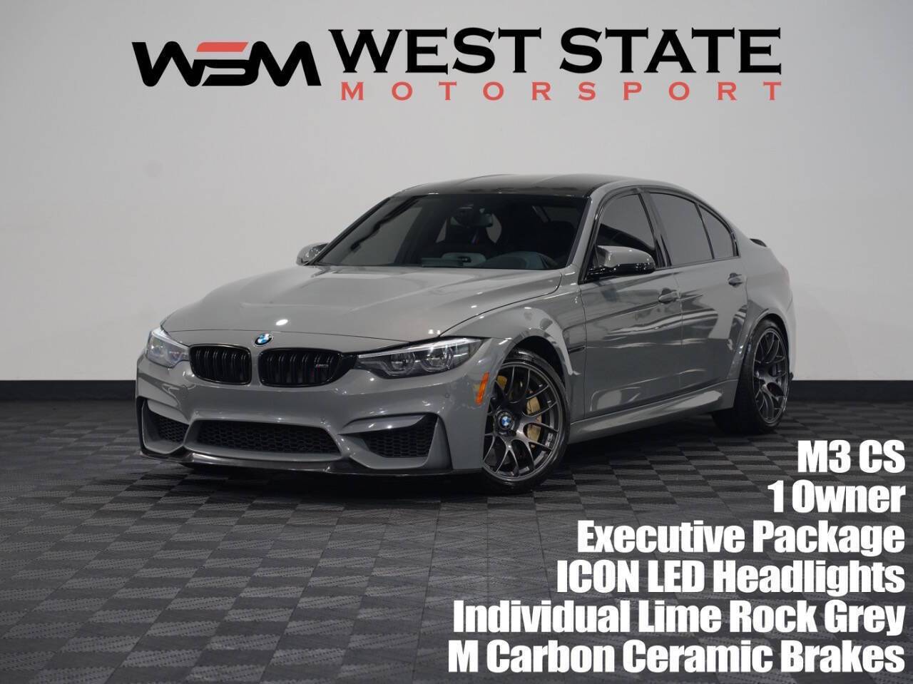 2018 BMW M3 CS — Sedan — 45,615 mi — Federal Way, WA