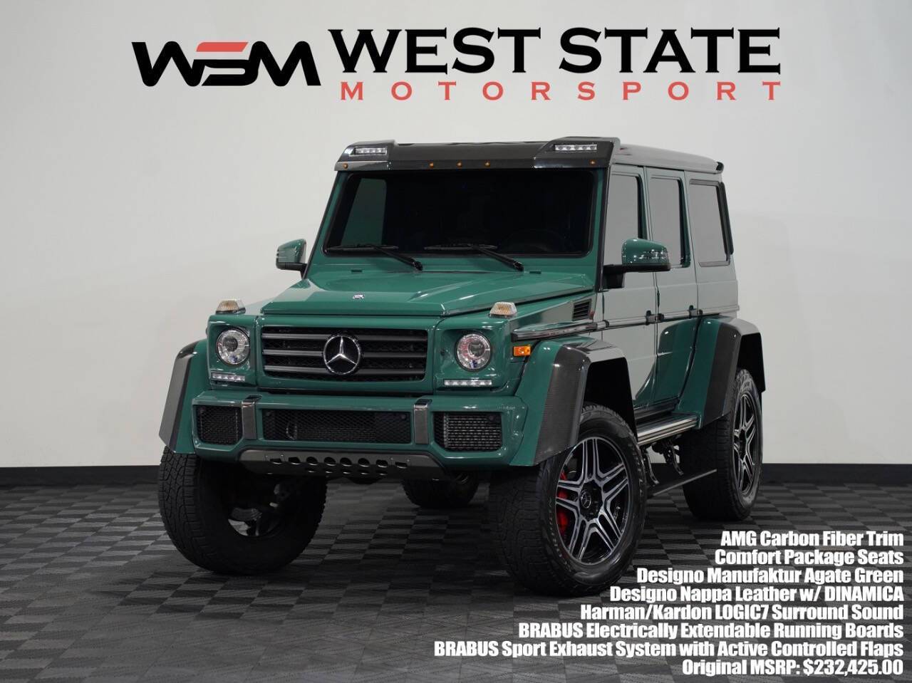 2017 Mercedes-Benz G-Class G 550 4x4 Squared — SUV — 34,581 mi — Federal Way, WA