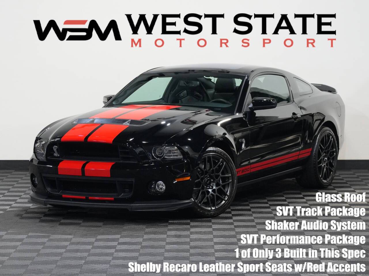 2013 Ford Mustang Shelby GT500 — Coupe — 9,278 mi — Federal Way, WA
