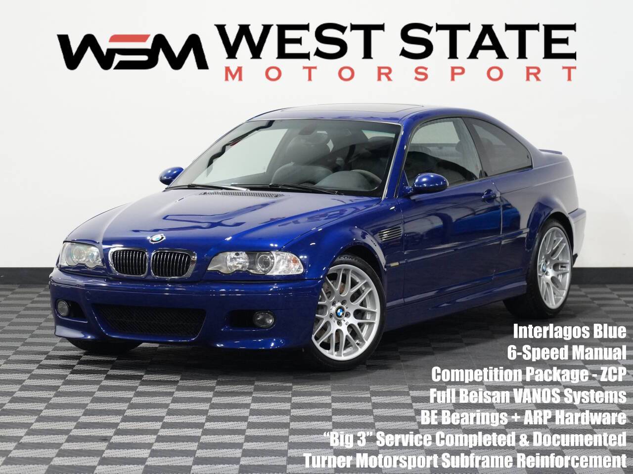 2005 BMW M3 Standard — Coupe — 78,694 mi — Federal Way, WA