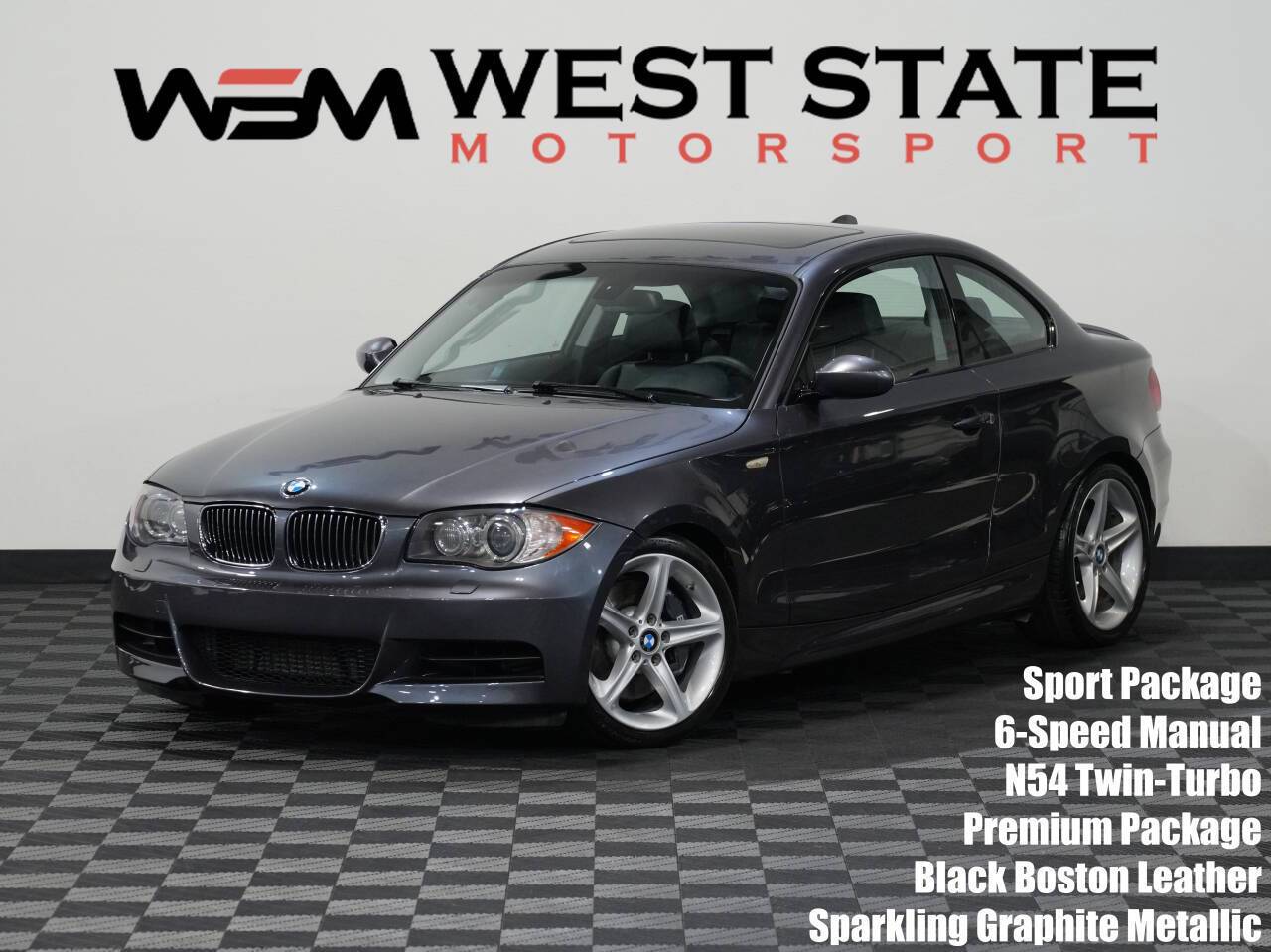2008 BMW 1 Series 135i — Coupe — 57,574 mi — Federal Way, WA