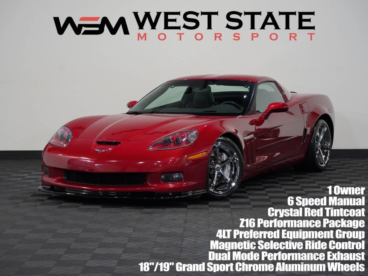 2013 Chevrolet Corvette Grand Sport 4LT — Coupe — 36,106 mi — Federal Way, WA