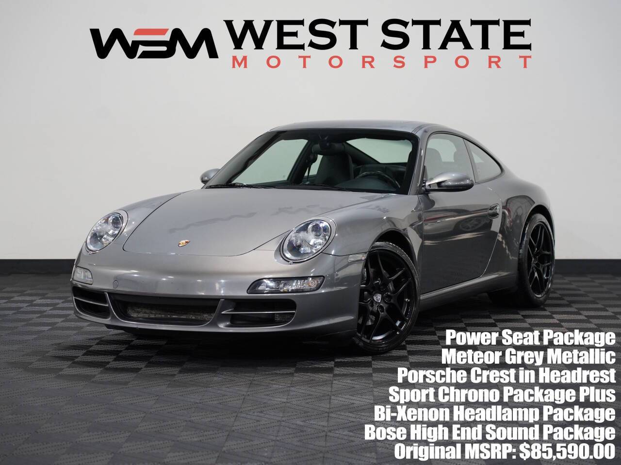 2008 Porsche 911 Carrera — Coupe — 43,102 mi — Federal Way, WA
