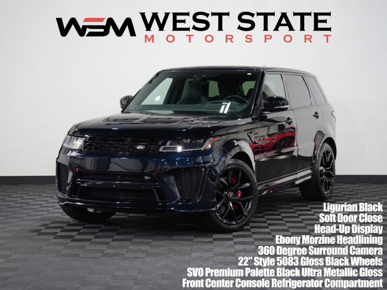 2019 Land Rover Range Rover Sport SVR — SUV — 60,229 mi — Federal Way, WA