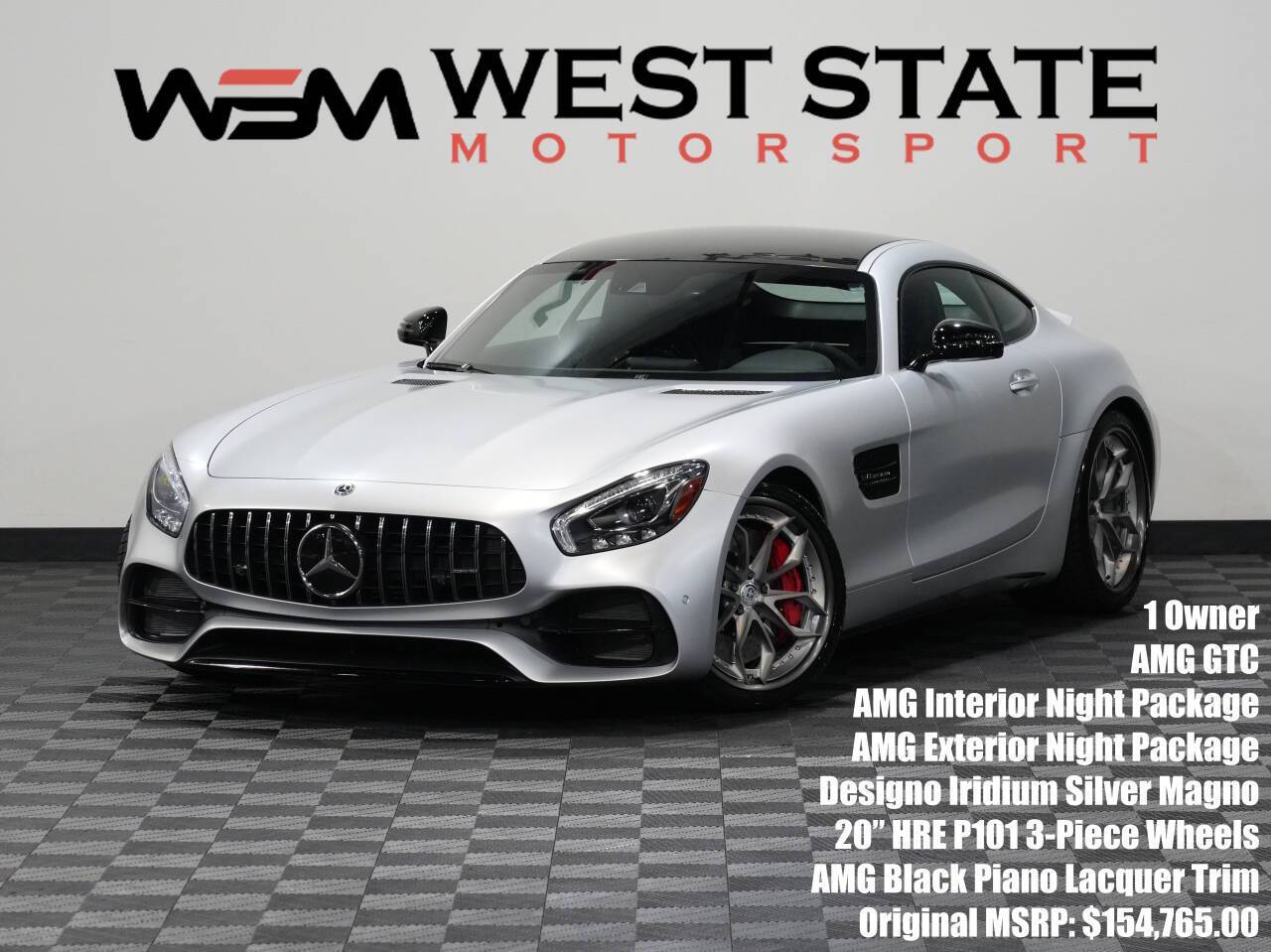 2018 Mercedes-Benz AMG GT AMG GT C — Coupe — 18,757 mi — Federal Way, WA
