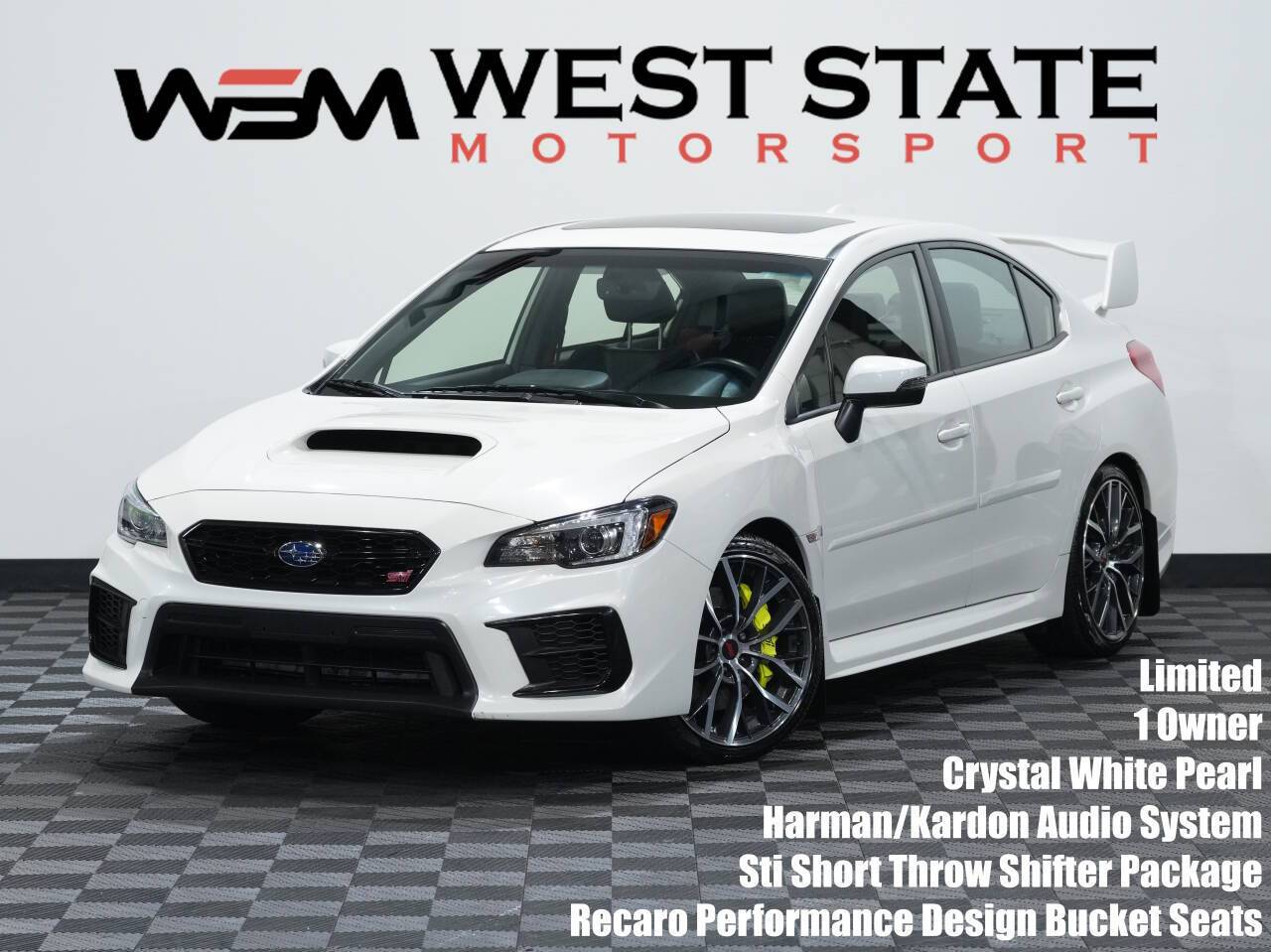 2020 Subaru WRX STI Limited — Sedan — 34,995 mi — Federal Way, WA